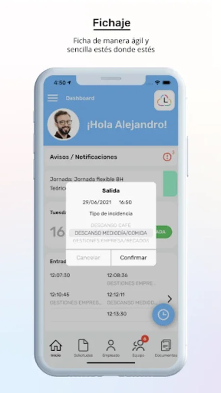 Nubhora for Android - Streamline Time Management