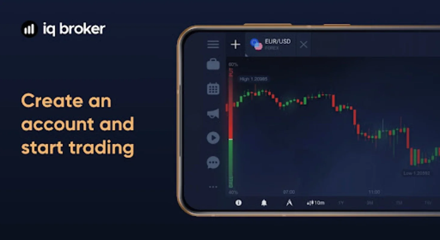 IQ Broker for Android: Trade with Low Deposit & Diverse Assets