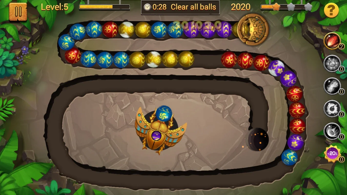 Jungle Marble Blast for Android - A Captivating Puzzle Adventure