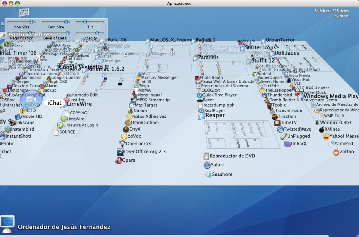 3D-Space VFS for Mac - Advanced 3D Visualization