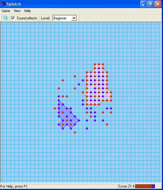 Splotch for Windows - A Brain - Challenging Logic Game