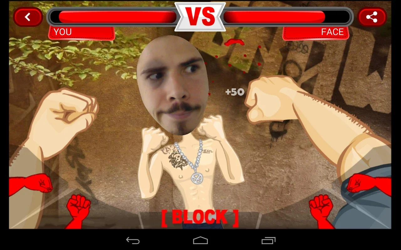 Punch My Face for Android - Customize and Battle