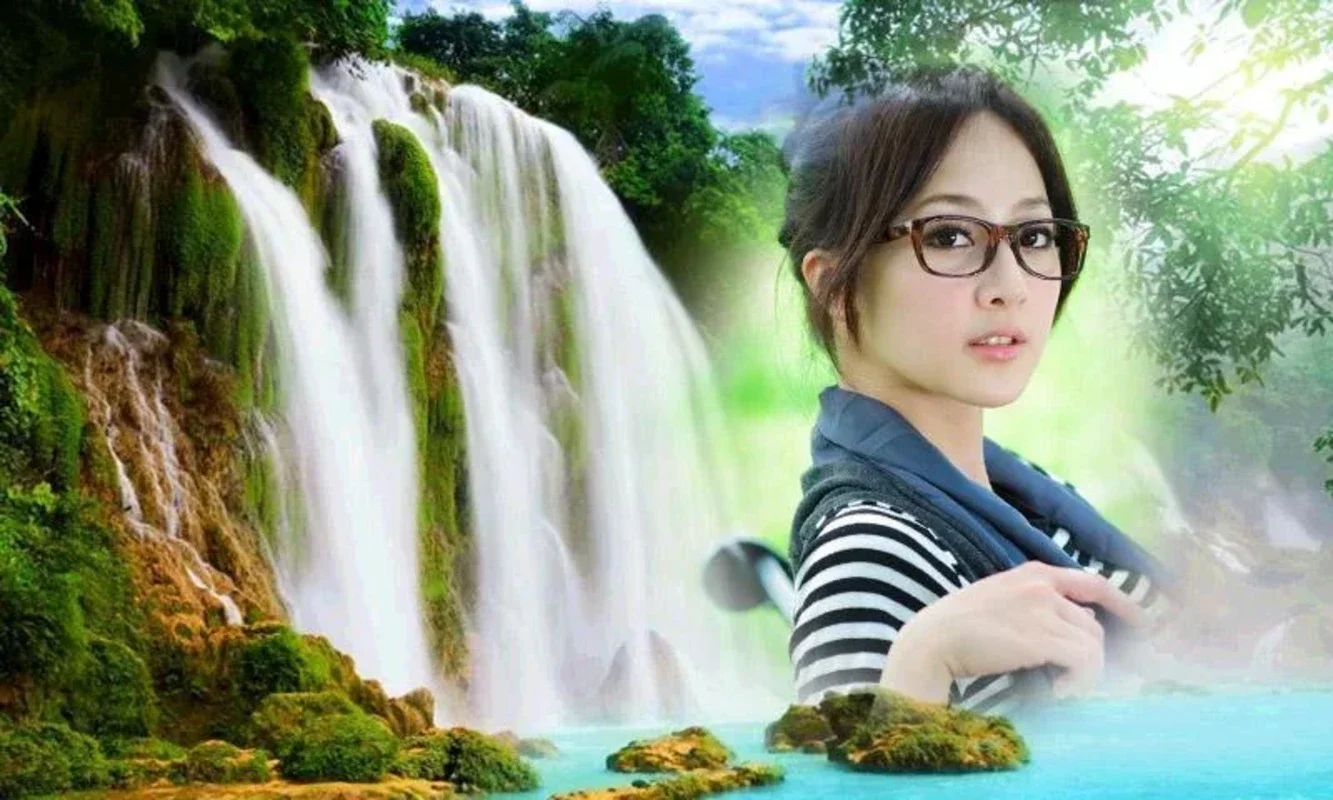 Water Fall Frame (Photo) for Android - Enhance Photos