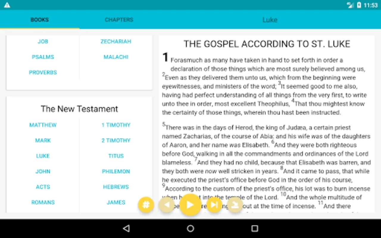 Audio Bible for Android: Immerse in Scripture Study