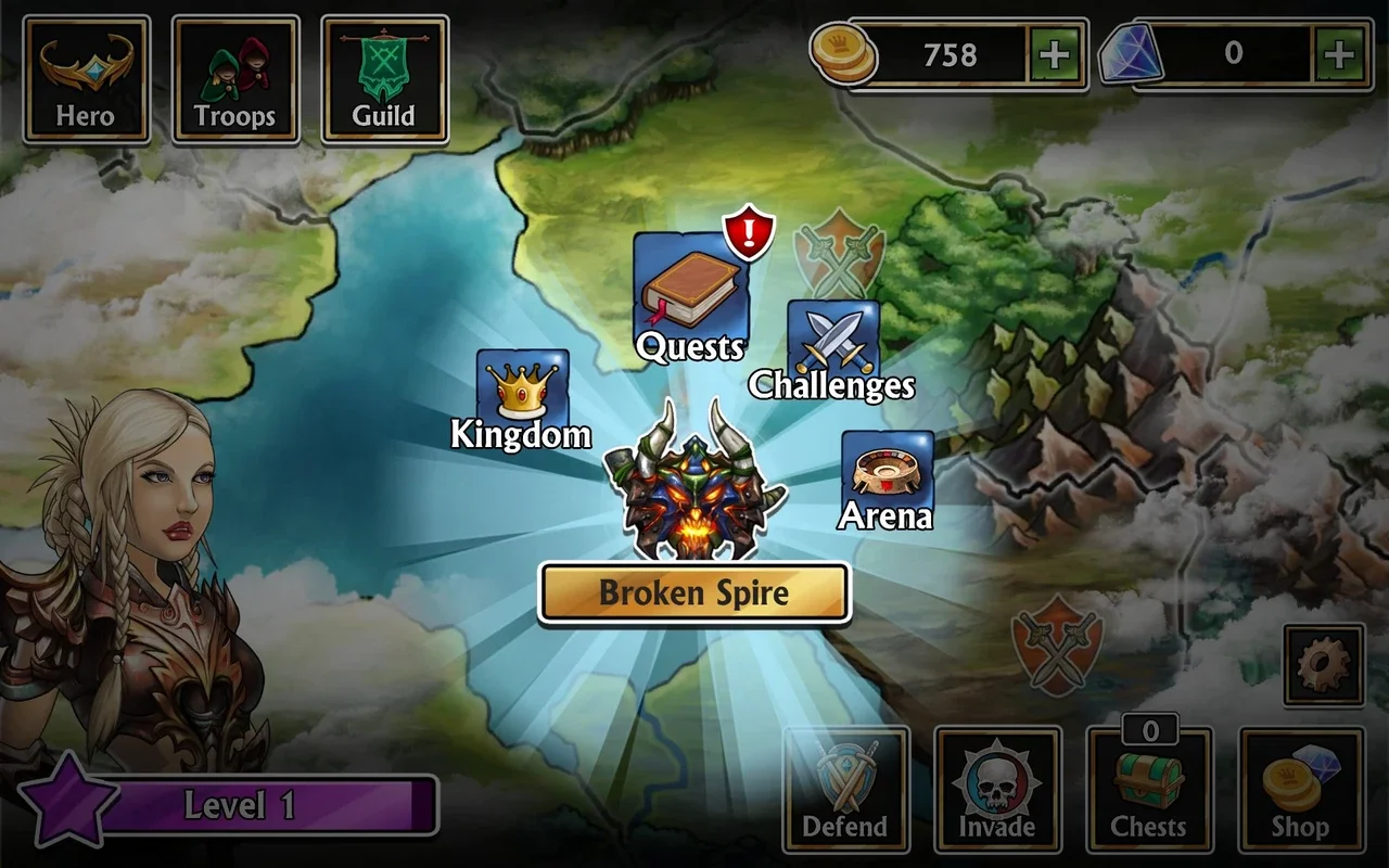 Gems of War for Android: Addictive Puzzle RPG