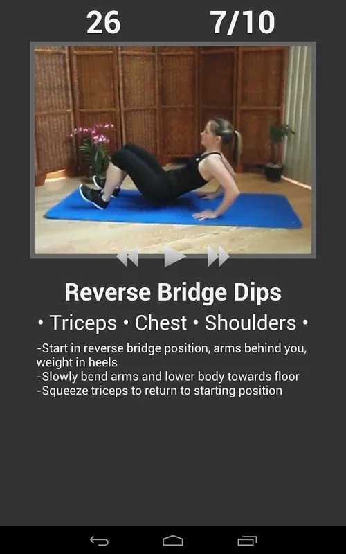 Daily Arm Workout FREE for Android: Home Upper Body Workouts