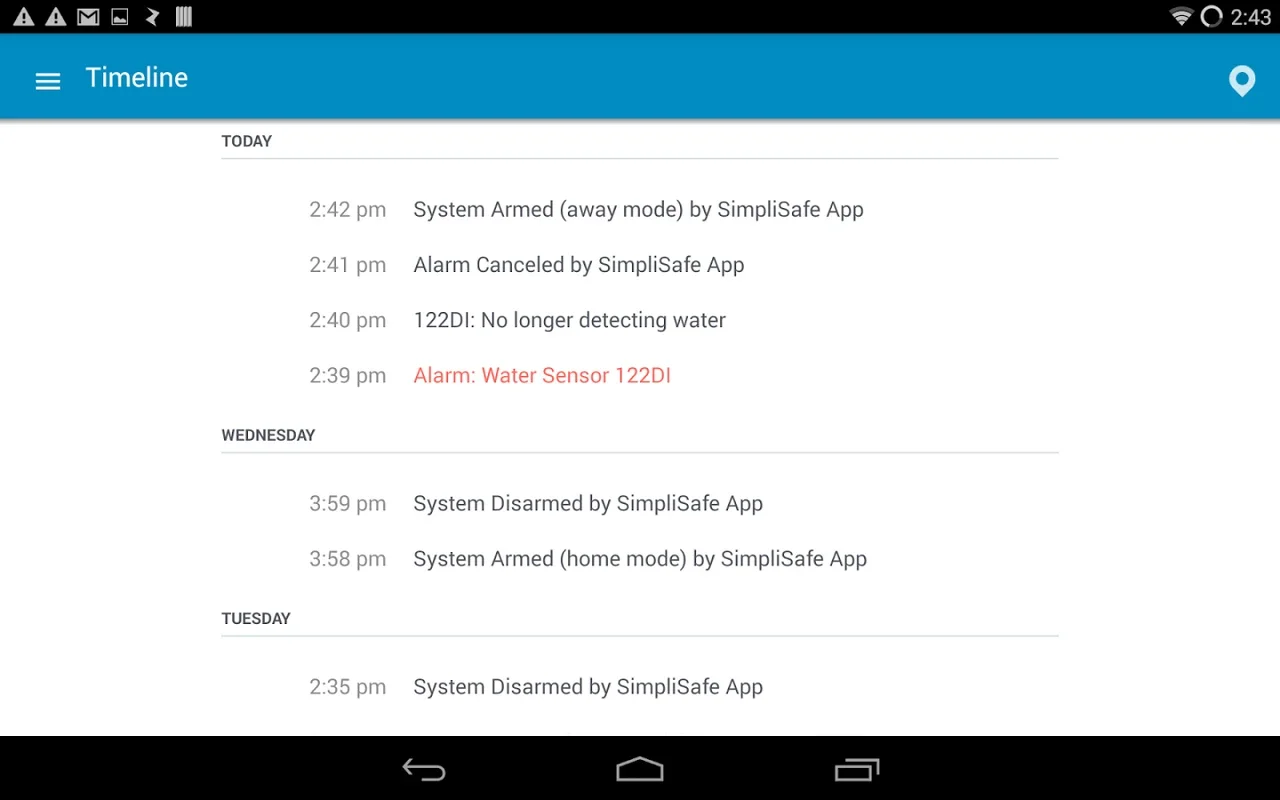 SimpliSafe for Android - Secure Your Home Remotely
