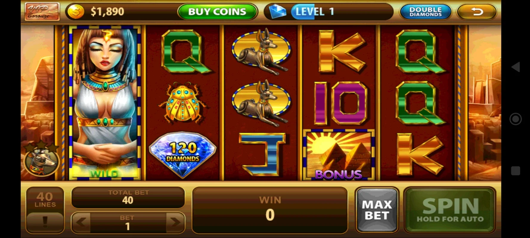 Big Win - Slots Casino for Android - Virtual Vegas - Style Gaming