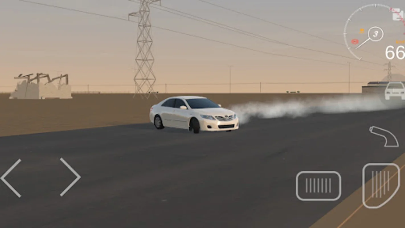 هجولة الطارة for Android - An Immersive Car Drifting Game