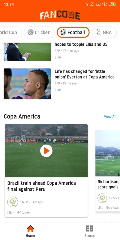 FanCode for Android - Stay Connected to Sports Live