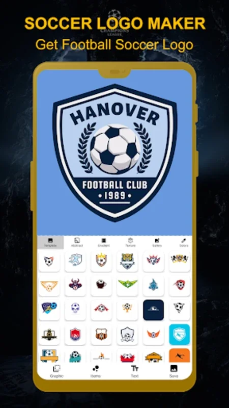 Soccer Logo Maker for Android - Create Professional Logos Easily