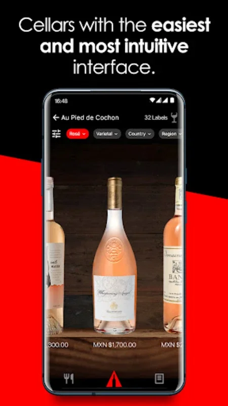 WineAdvisor for Android - Discover Local Wines & Pairings