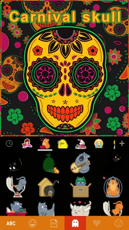 carnivalskull for Android - Transform Your Typing