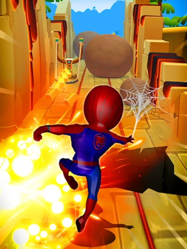 Spider Hero Boy Man for Android - Thrilling Endless Runner