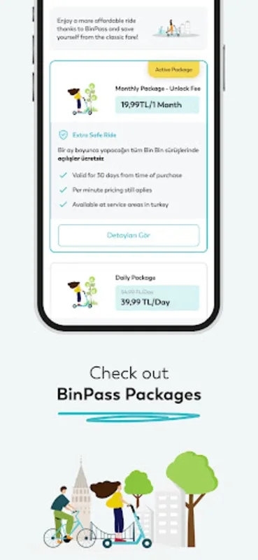 BinBin for Android - Eco - Friendly Urban Commuting Solution