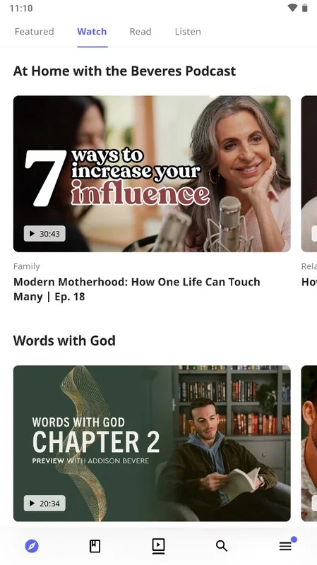 MessengerX for Android - Access Diverse Christian Content