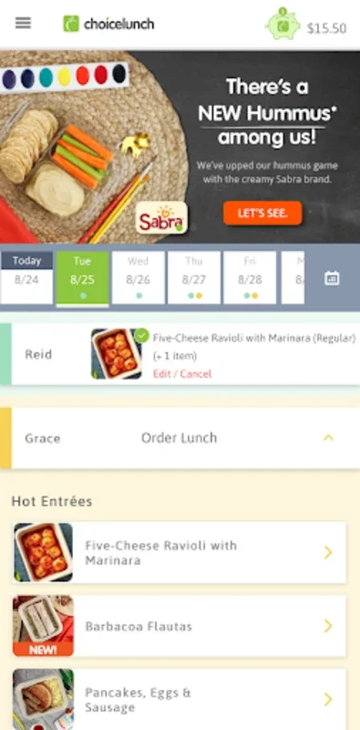 Choicelunch for Android: Order Nutritious Lunches