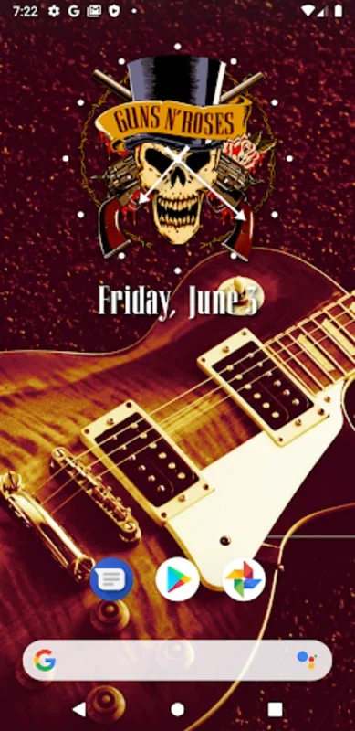 GNR Clock Widget & Wallpapers for Android - Personalize with Rock Style