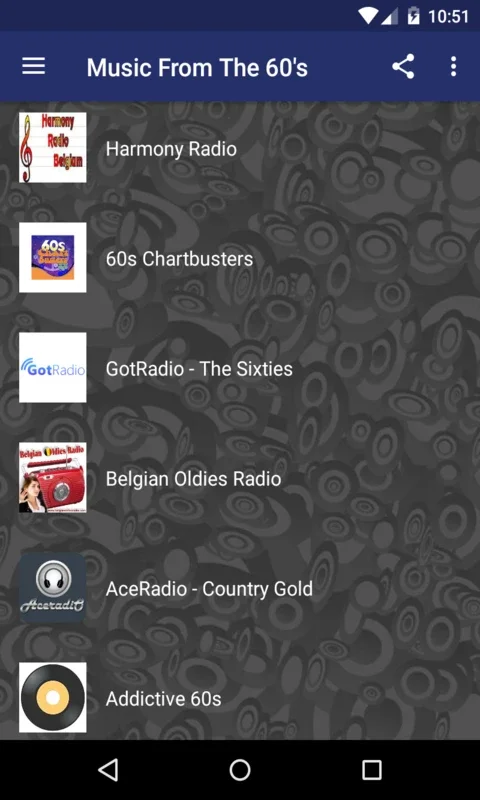 Music From The 60's for Android - Relive the Classics