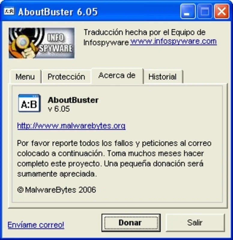 AboutBuster for Windows - Eliminate Spyware in Seconds