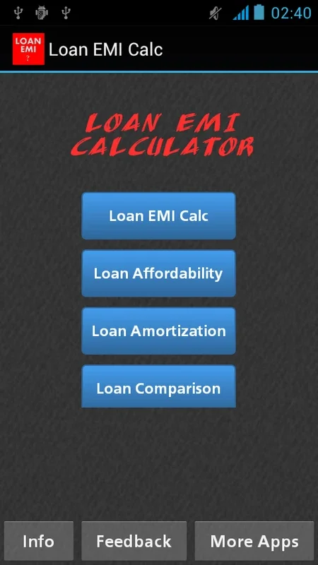 Loan EMI Calc for Android: Calculate Your Loan Payments Easily