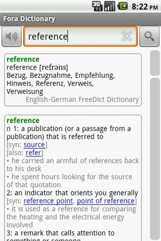 Fora Dictionary for Android: A Reliable Offline Word Look - Up Tool