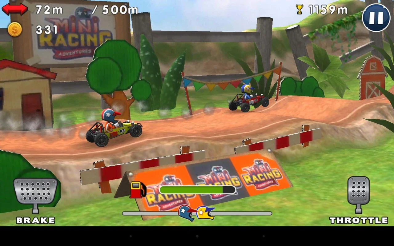 Mini Racing Adventures for Android - Race in 2D Settings