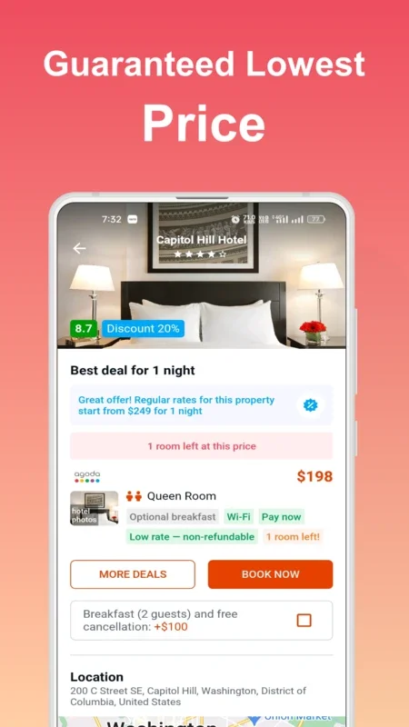 HotelBook : Compare Hotel Prices for Android - Save on Trips