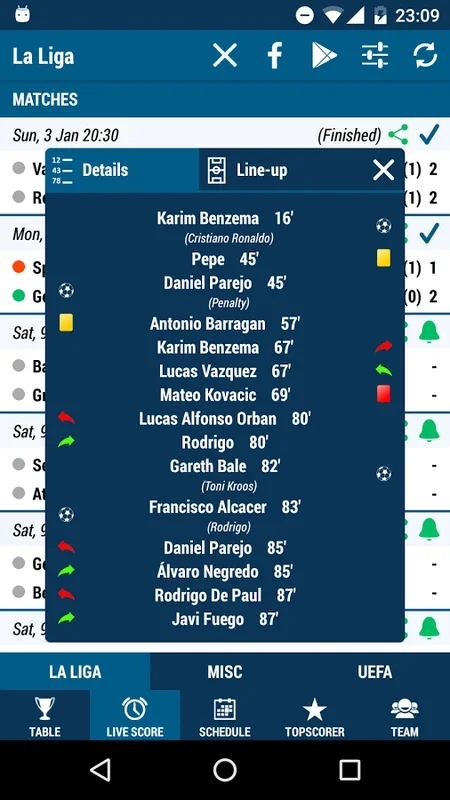 La Liga for Android - Stay Updated with Spanish Football