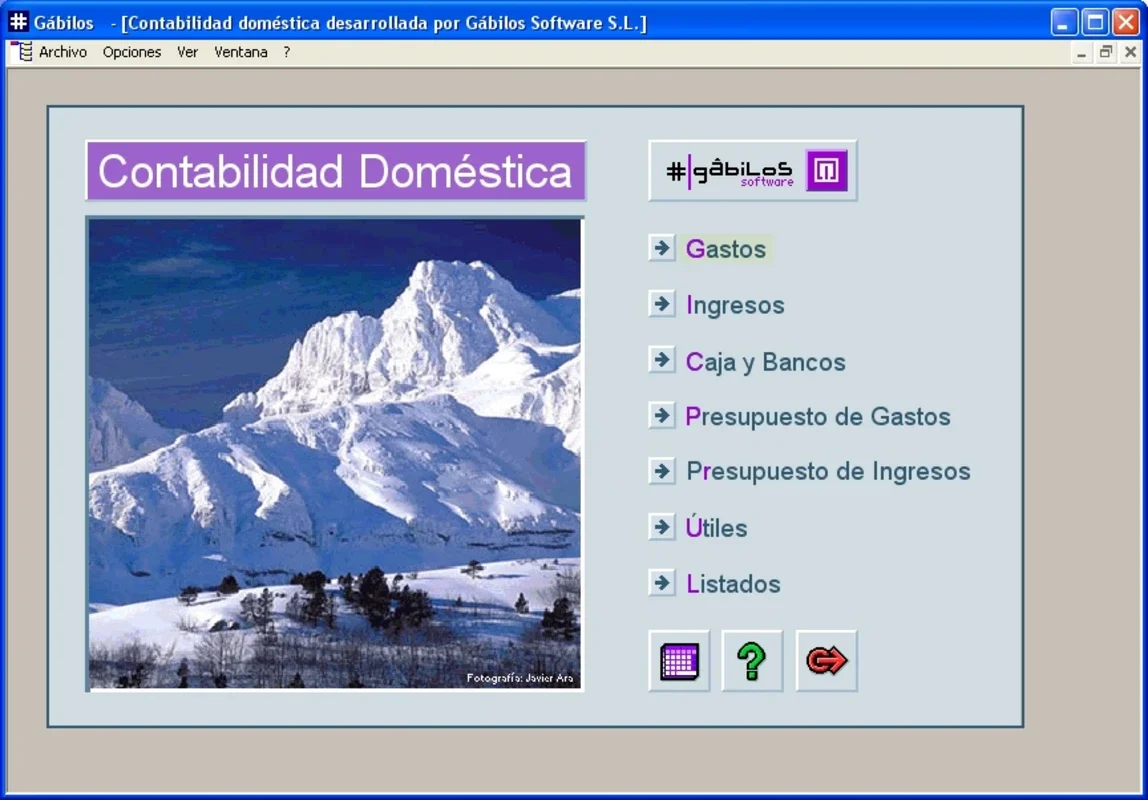 Gabilos Contabilidad Domestica for Windows: Streamlined Home Accounting