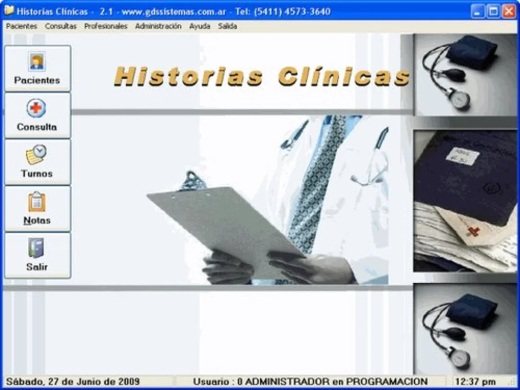 GDS Historias Clinicas for Windows - Streamlining Medical Records