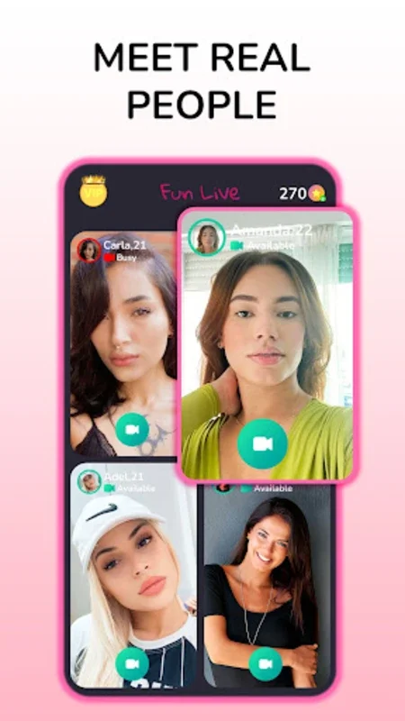 Fun Live for Android: Secure 1v1 Video Chat Platform