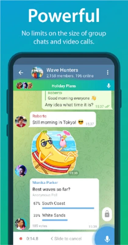 TG Connect for Android - Secure Messaging App