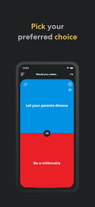 Would You Rather for Android - An Entertaining Choice