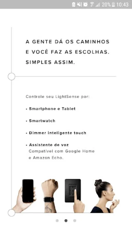 LightSense for Android - Smart Home Lighting Innovation