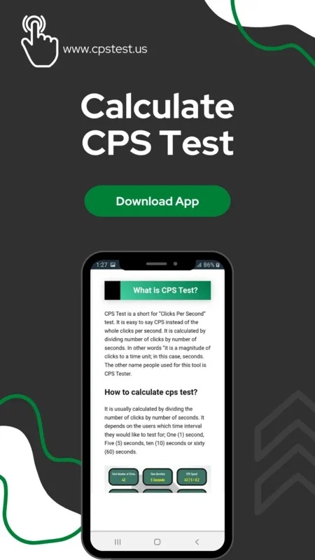 CPS Test for Android - Measure Click Speed