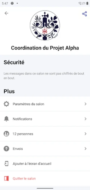 Tchap for Android - Secure Multi-device Messaging for French Officials