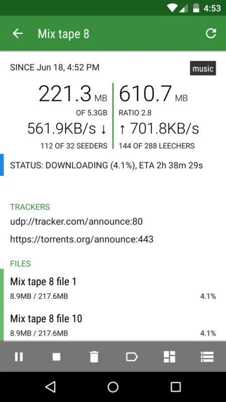 Transdroid for Android - Manage Torrent Downloads on the Go