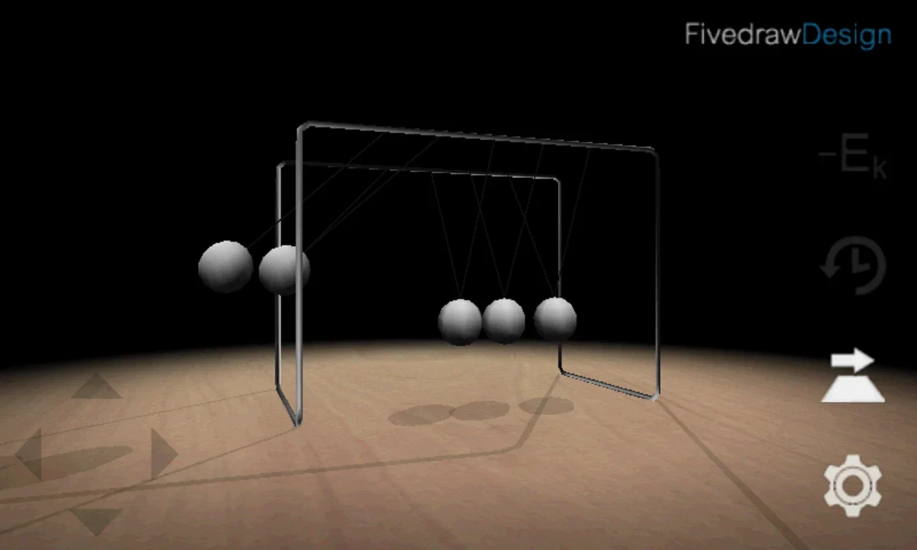 3D Newtons Cradle for Android - Engaging Physics App