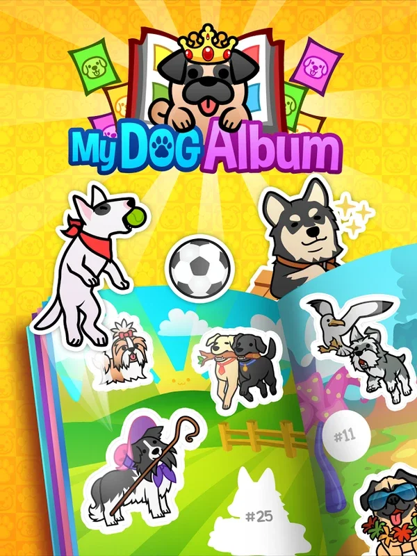 My Dog Album for Android: Engaging Sticker Collecting