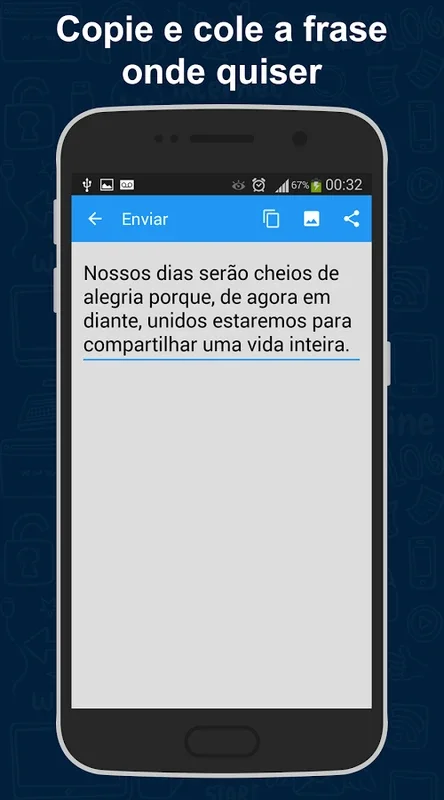 Frases e Status for Android - Share Various Phrases