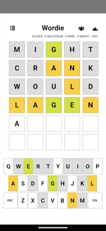 Wordie for Android - Enhance Vocabulary with 5-Letter Puzzles