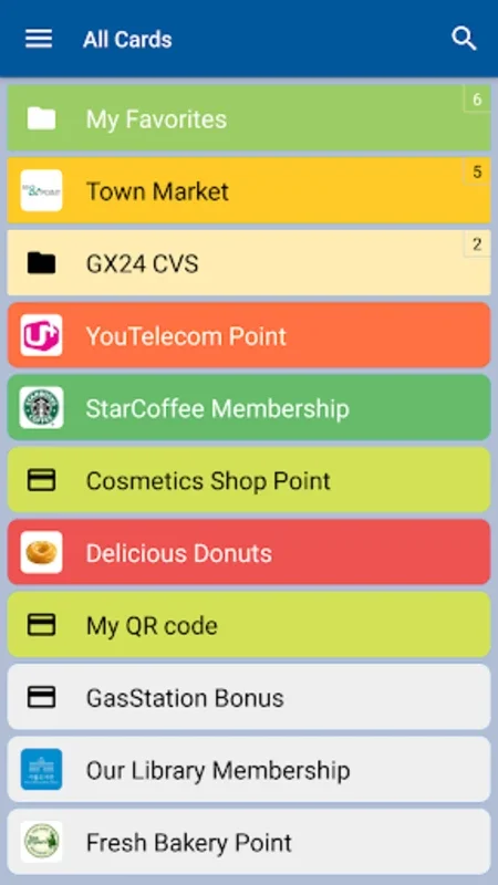 My Membership Card for Android - Simplify Barcode Management