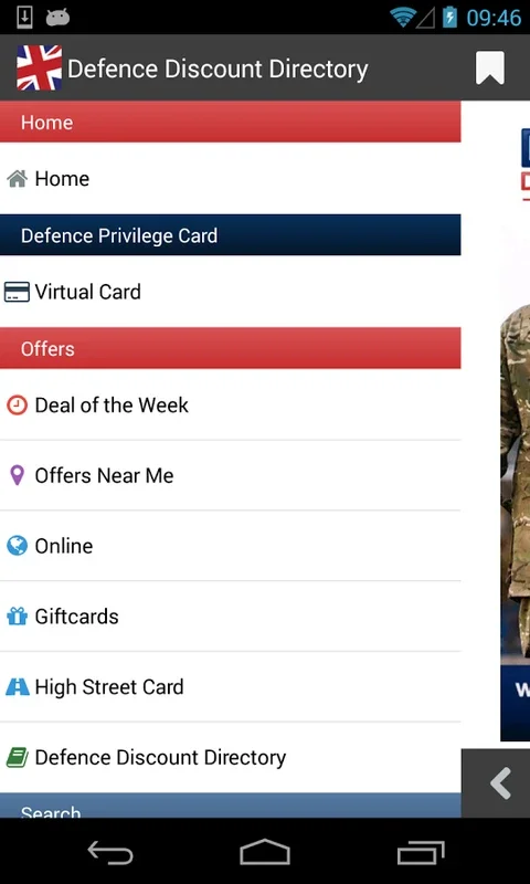 Defence Discount Service for Android - Unlock Savings Now