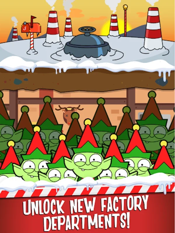 Santa’s Capitalist Factory for Android - Build a Festive Empire