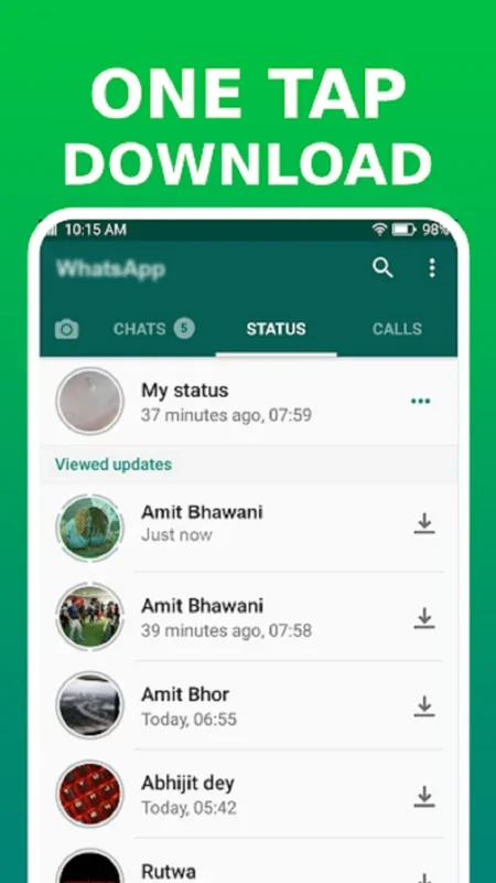 WA Status for Android: Save and Share Images