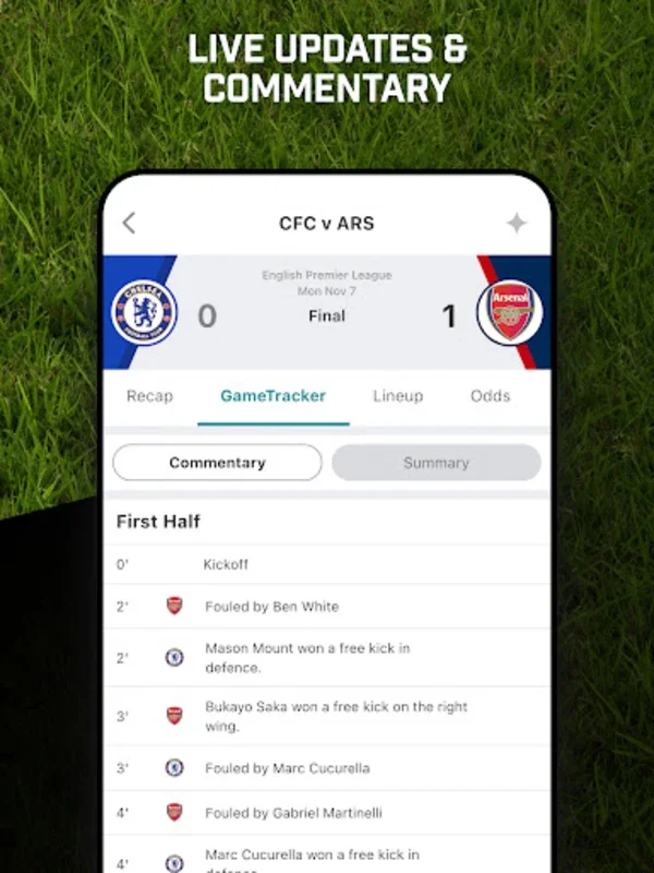 AllStar Football Scores + for Android: Real-Time Updates