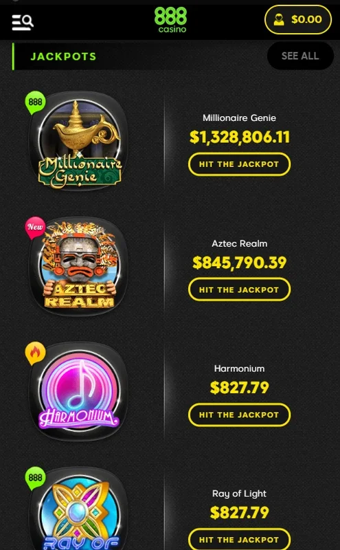 888 Casino on Android: A World of Gambling Games