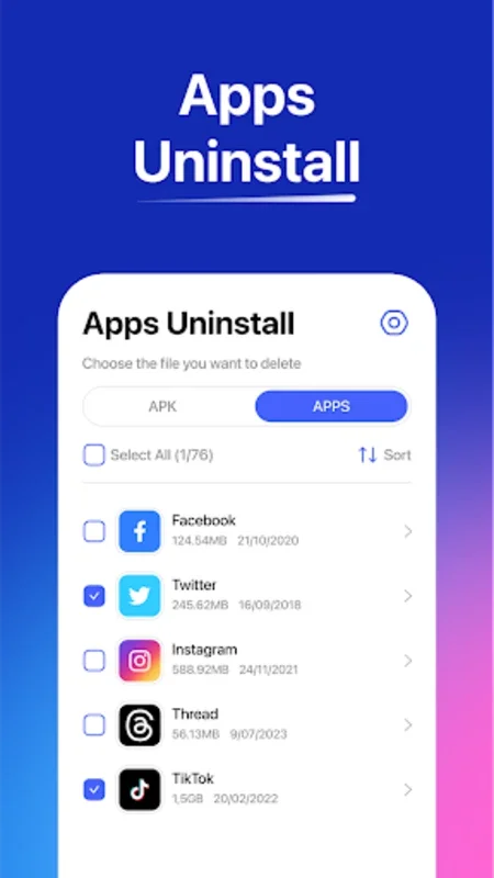 APK Uninstaller for Android - Manage and Uninstall Apps Easily