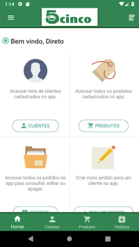 5Cinco Gerenciador de Pedidos for Android: Streamline Order Management